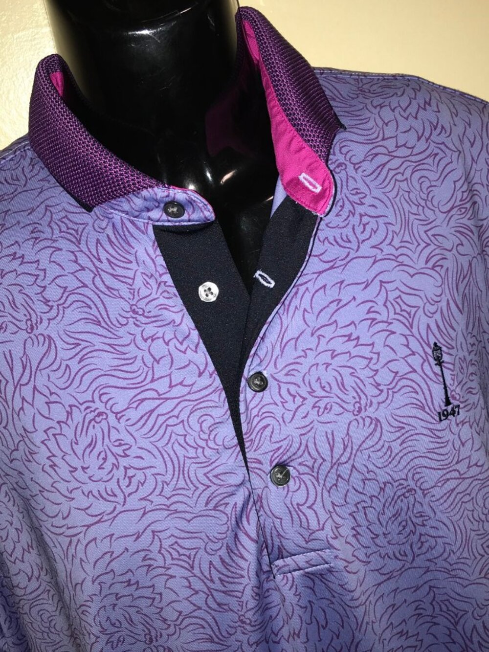 Men's Greyson Short Sleeve Polo Shirt- Size: M - Picture 12 of 15